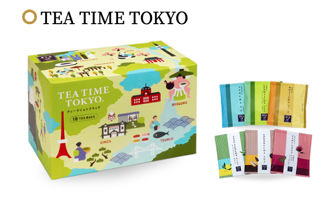 Tea Time Tokyo, assortment of 18 teabags